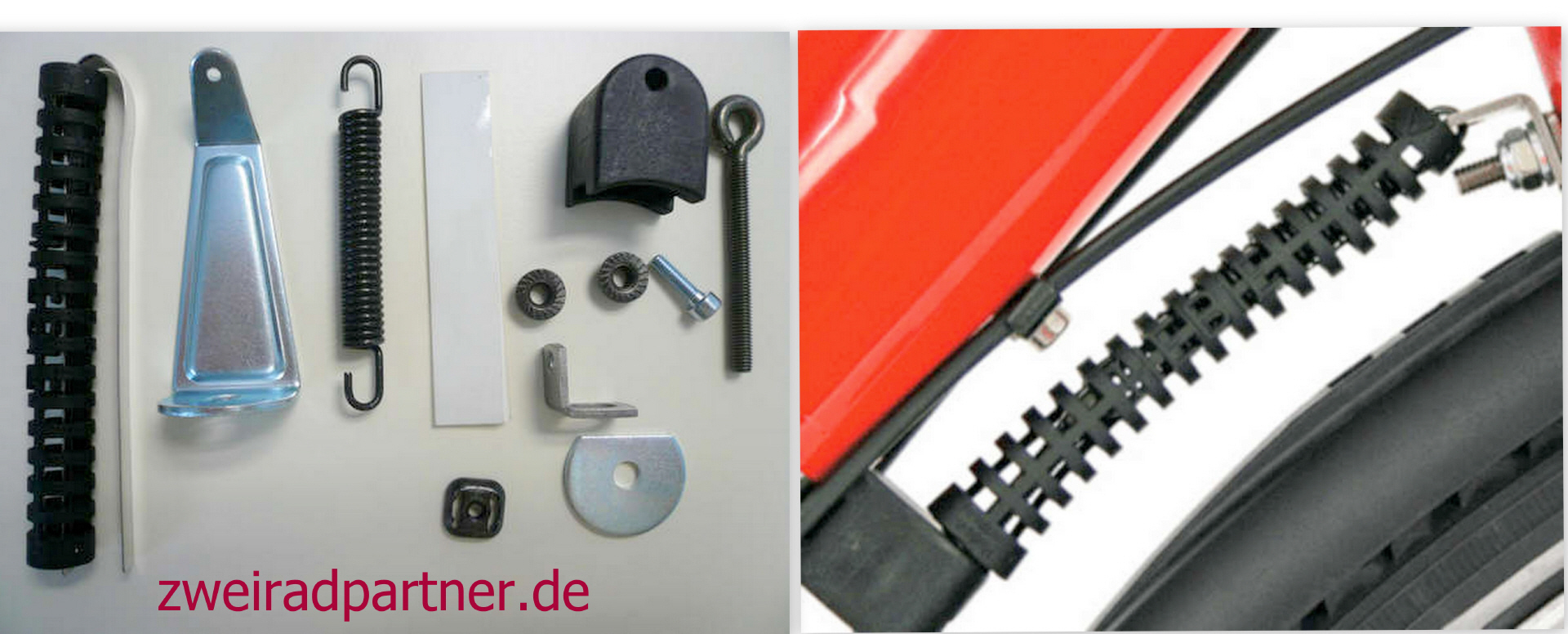 Lenkungsdämpfer mit Adapter, für Fahrrad mit Zweibeinständer empfohle, 7,25  €